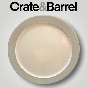 Crate & Barrel Round Platter